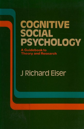 Cover for Cognitive social psychology