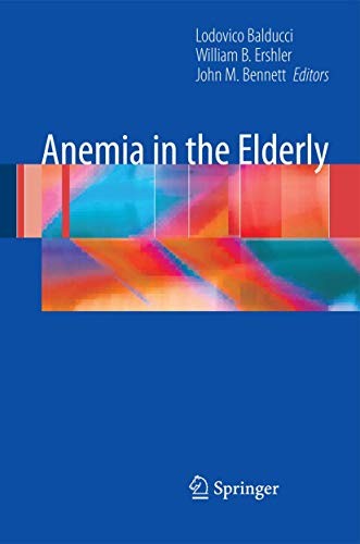 Cover for Anemia in the Elderly