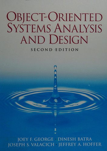 Cover for Object-oriented systems analysis and design