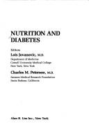 Cover for Nutrition and diabetes