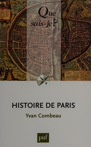 Cover for Histoire de Paris