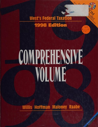 Cover for Wests Federal Taxation