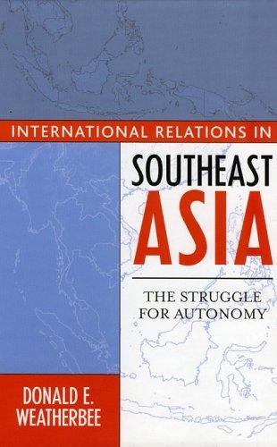 Cover for International Relations in Southeast Asia
