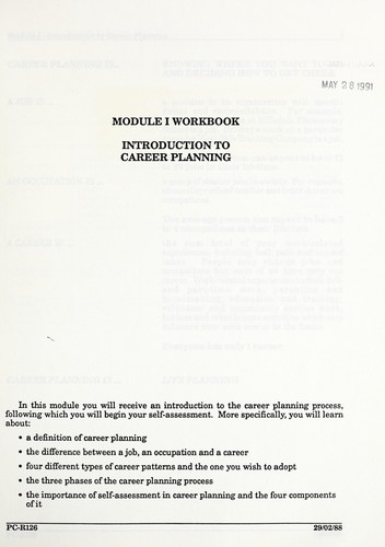 Cover for Module 1 workbook