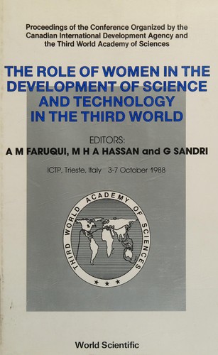 Cover for The role of women in the development of science and technology in the Third World