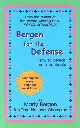 Cover for Bergen for the Defense