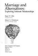 Cover for Marriage and alternatives