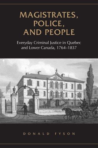 Cover for Magistrates, Police, and People