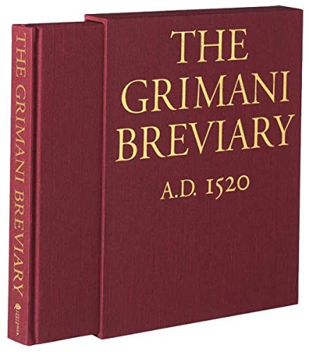 Cover for The Grimani breviary, reproduced from the illuminated manuscript belonging to the Biblioteca Marciana, Venice [translated from the Italian Breviario Grimani