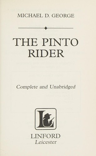 Cover for The Pinto rider