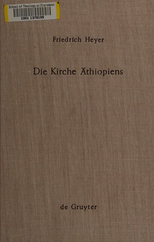Cover for Die Kirche Äthiopiens