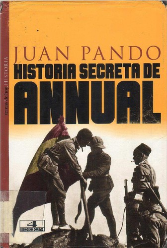 Cover for Historia secreta de Annual