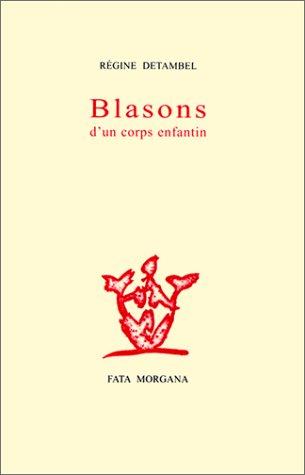 Cover for Blasons d'un corps enfantin