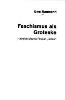 Cover for Faschismus als Groteske
