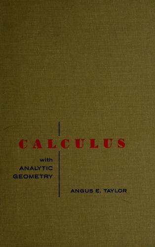 Cover for Calculus