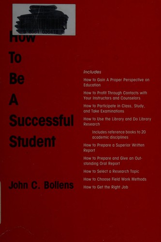 Cover for How to Be a Successful Student