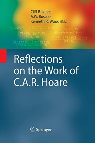 Cover for Reflections on the Work of C.A.R. Hoare