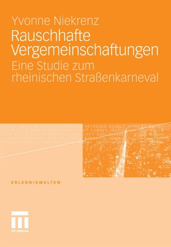 Cover for Rauschhafte Vergemeinschaftungen