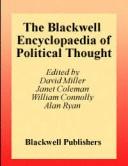 Cover for The Blackwell encyclopaedia of political thought
