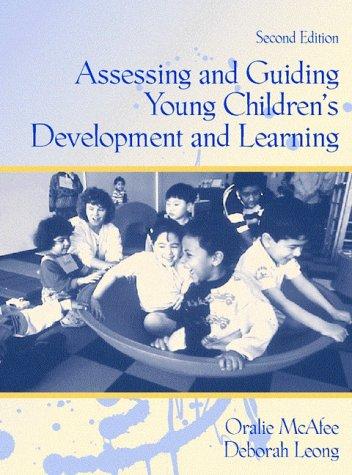 Cover for Assessing and guiding young children's development and learning