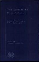 Cover for The science of public policy