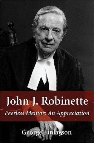 Cover for John J. Robinette