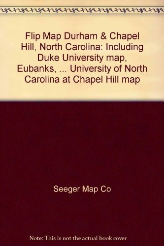 Cover for Flip Map Durham & Chapel Hill, North Carolina