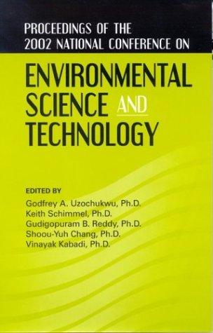 Cover for Proceedings of the 2002 National Conference on Environmental Science and Technology