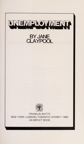 Cover for Unemployment