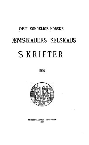 Cover for Skrifter