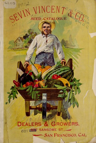 Cover for Seed catalogue