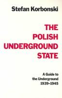 Cover for The Polish underground state