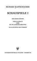 Cover for Schauspiele