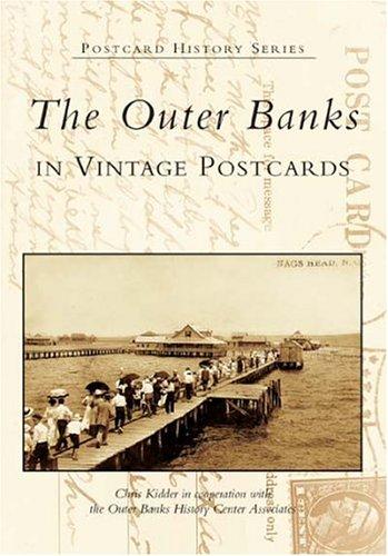 Cover for The Outer Banks in vintage postcards