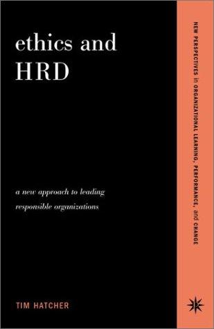 Cover for Ethics and HRD