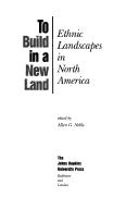 Cover for To Build in a New Land