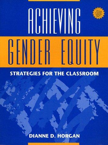 Cover for Achieving Gender Equity