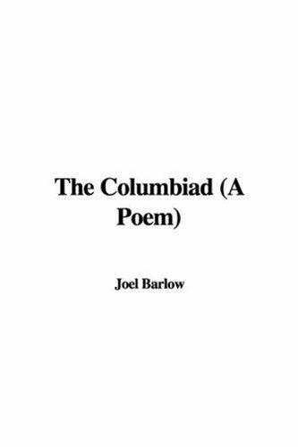 Cover for The Columbiad a Poem