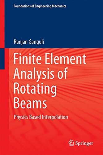 Cover for Finite Element Analysis of Rotating Beams