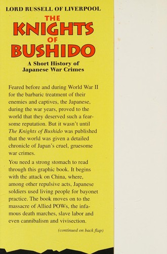 Cover for The Kinghts of Bushido 
