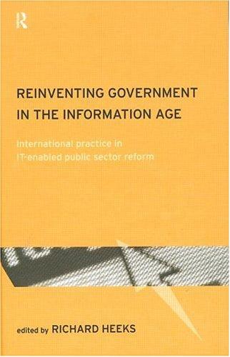 Cover for Reinventing government in the information age