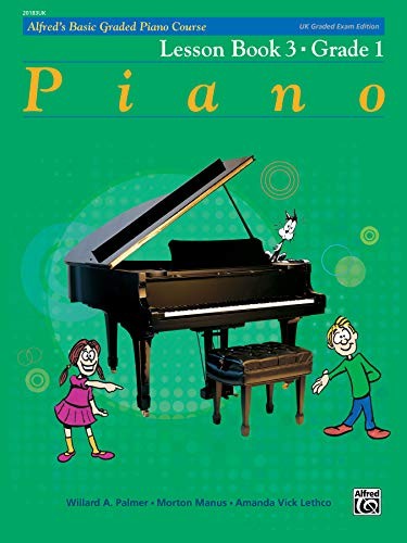 Cover for Alfred's Basic Graded Piano Course, Lesson, Bk 3