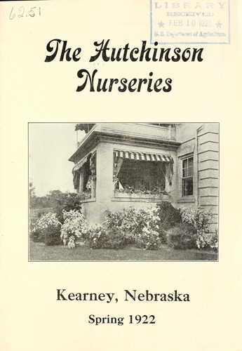 Cover for Spring 1922