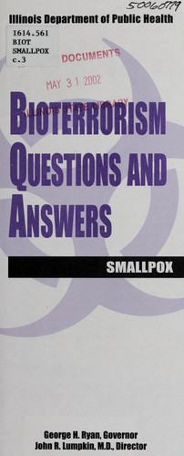 Cover for Bioterrorism questions and answers