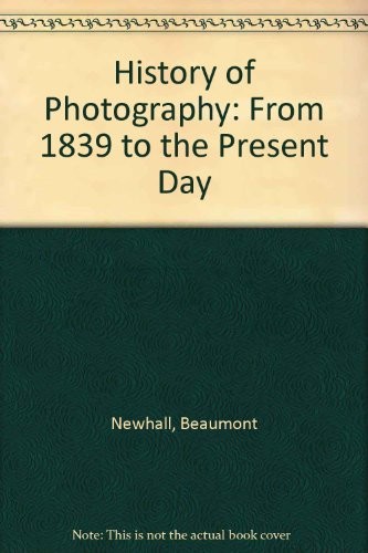 Cover for The history of photography