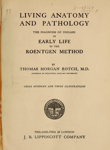 Cover for Living anatomy and pathology