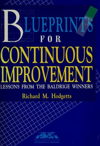Cover for Blueprints for continuous improvement