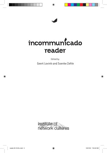 Cover for Incommunicado reader