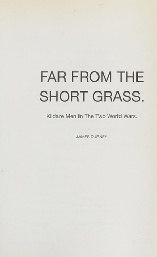 Cover for Far from the short grass