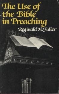 Cover for The use of the Bible in preaching